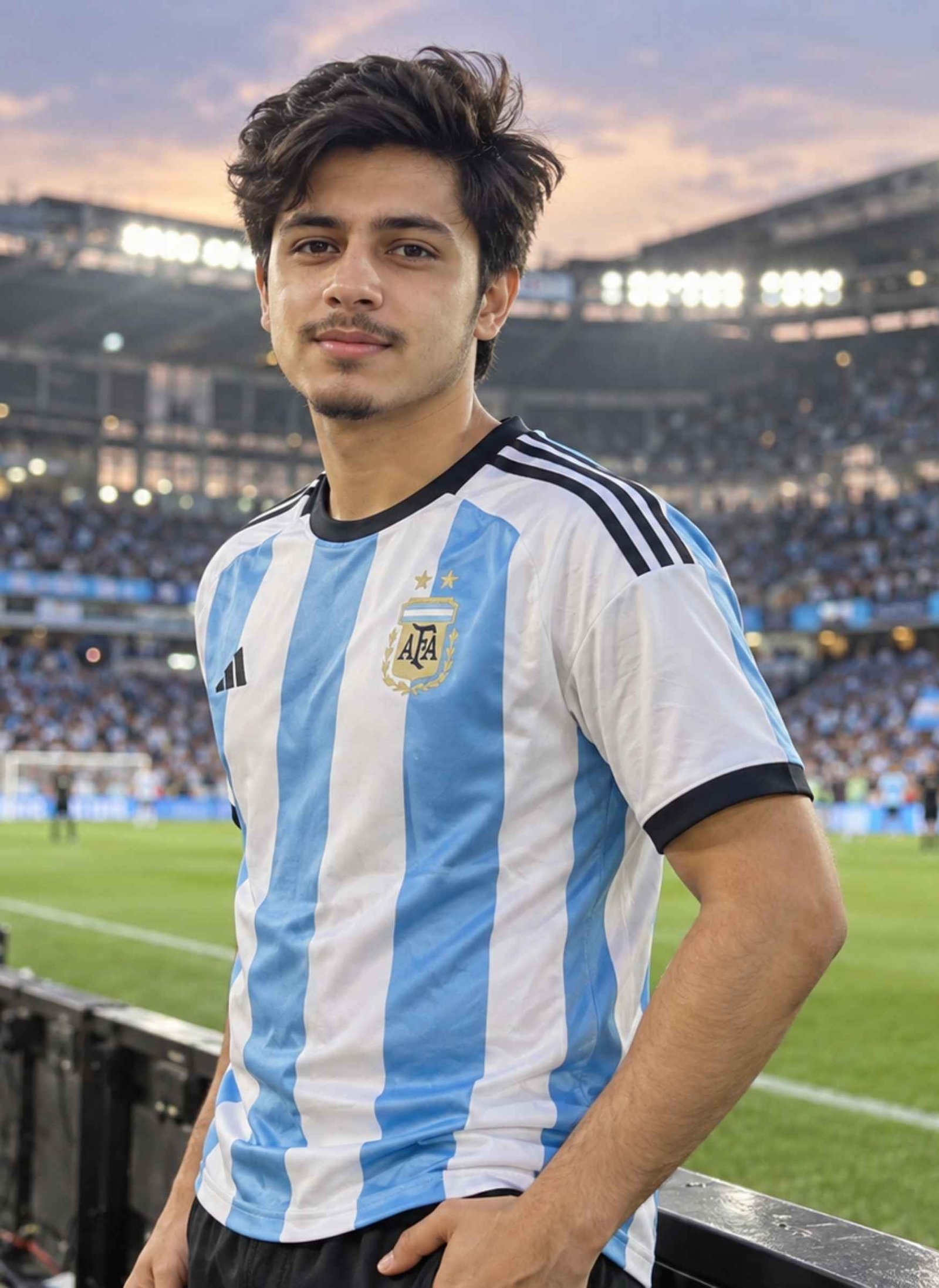 Argentina Stadium Jersey Portrait