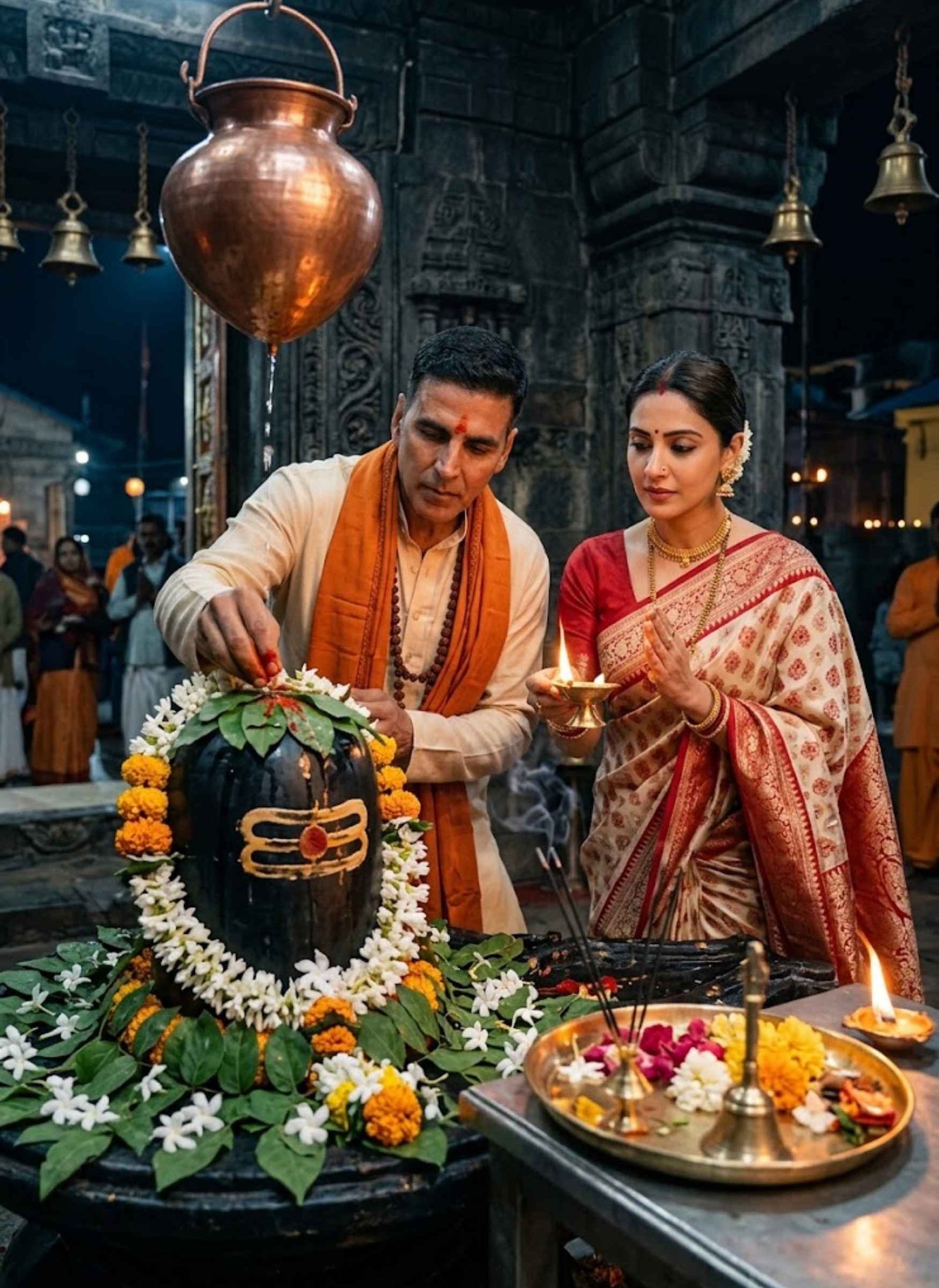 Maha Shivaratri Couple Prompt 2