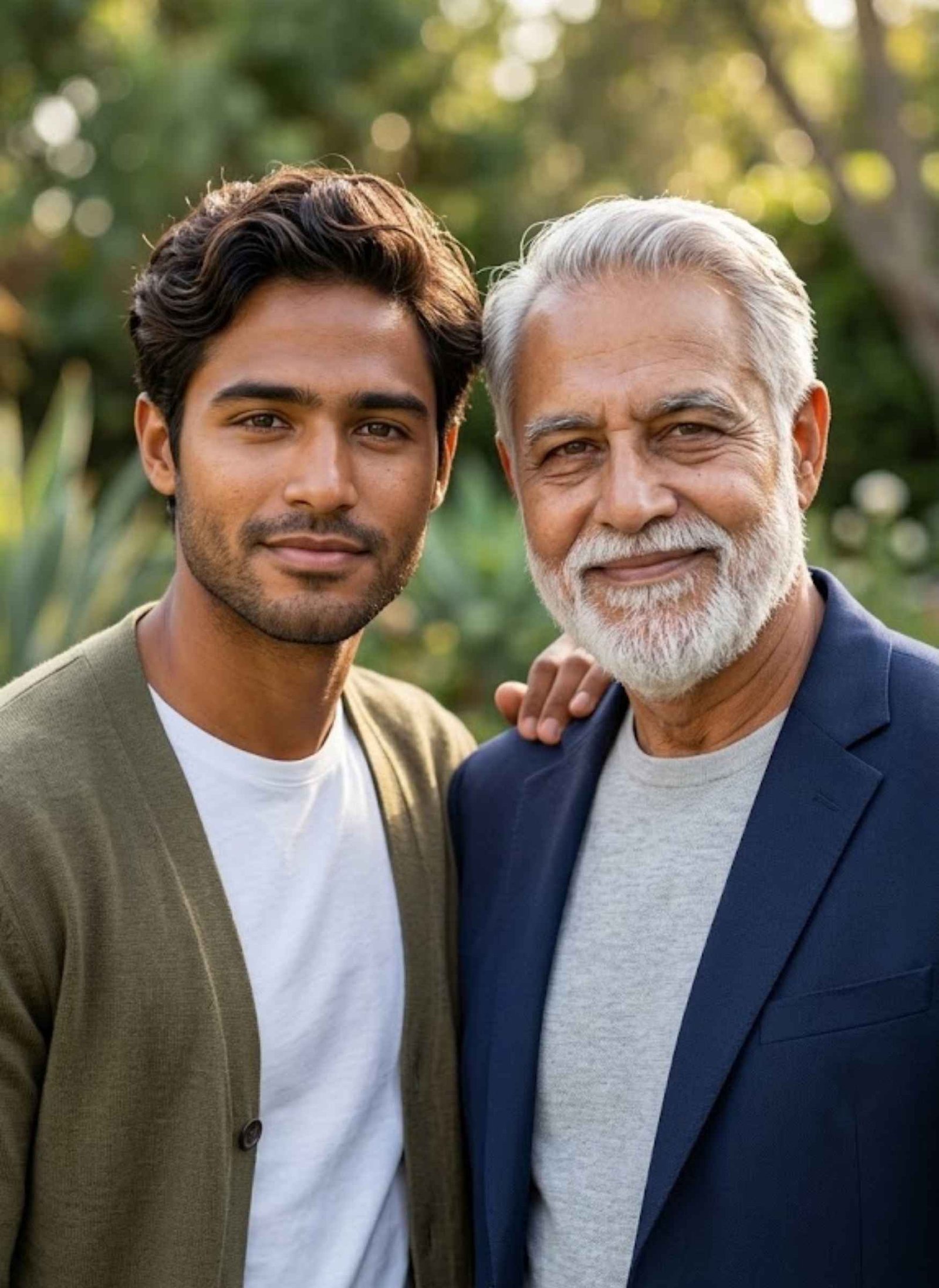 Gemini Family Father-Son Mother-Daughter Prompt 1
