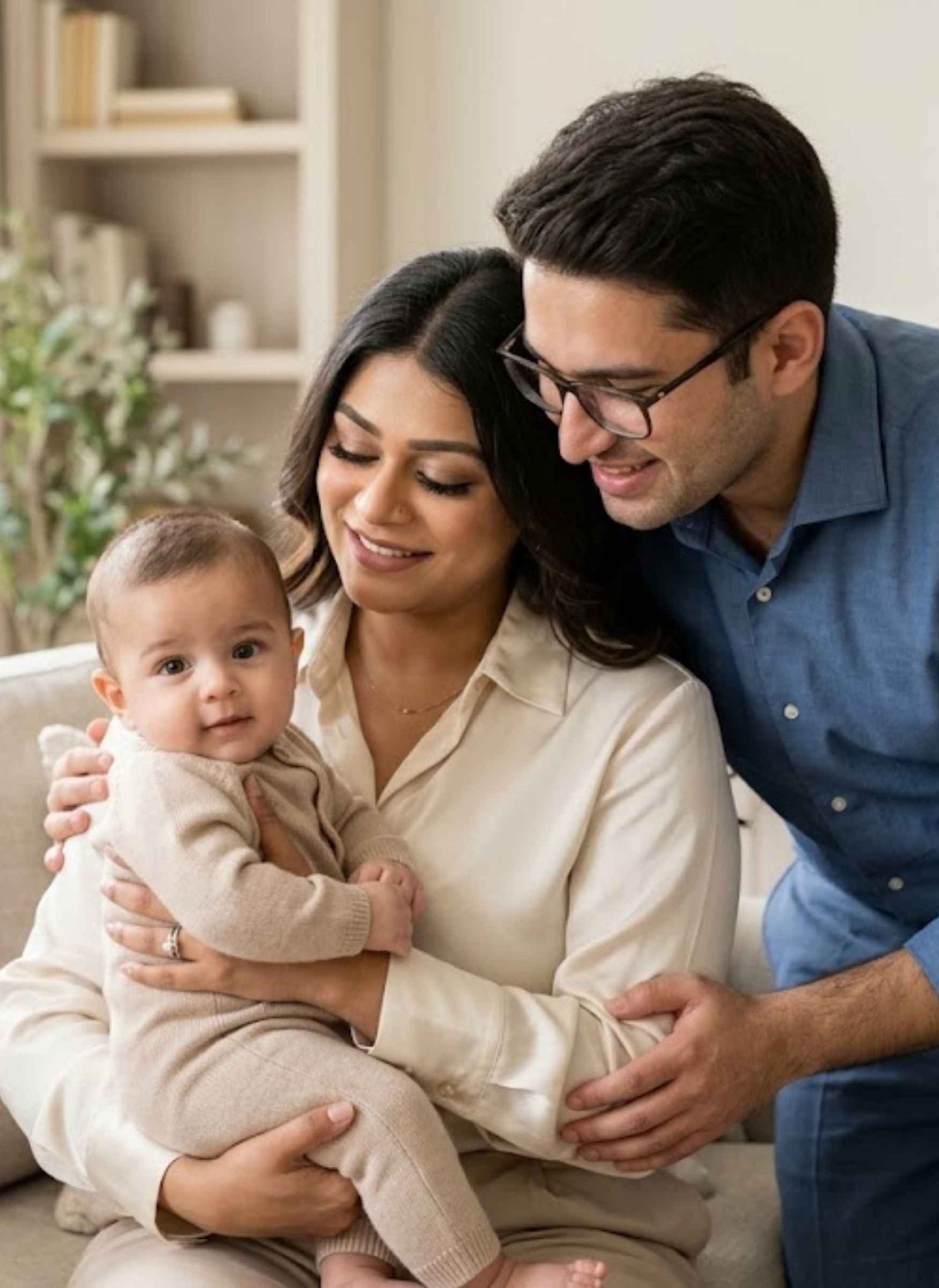 Gemini Family With Baby Prompt 1