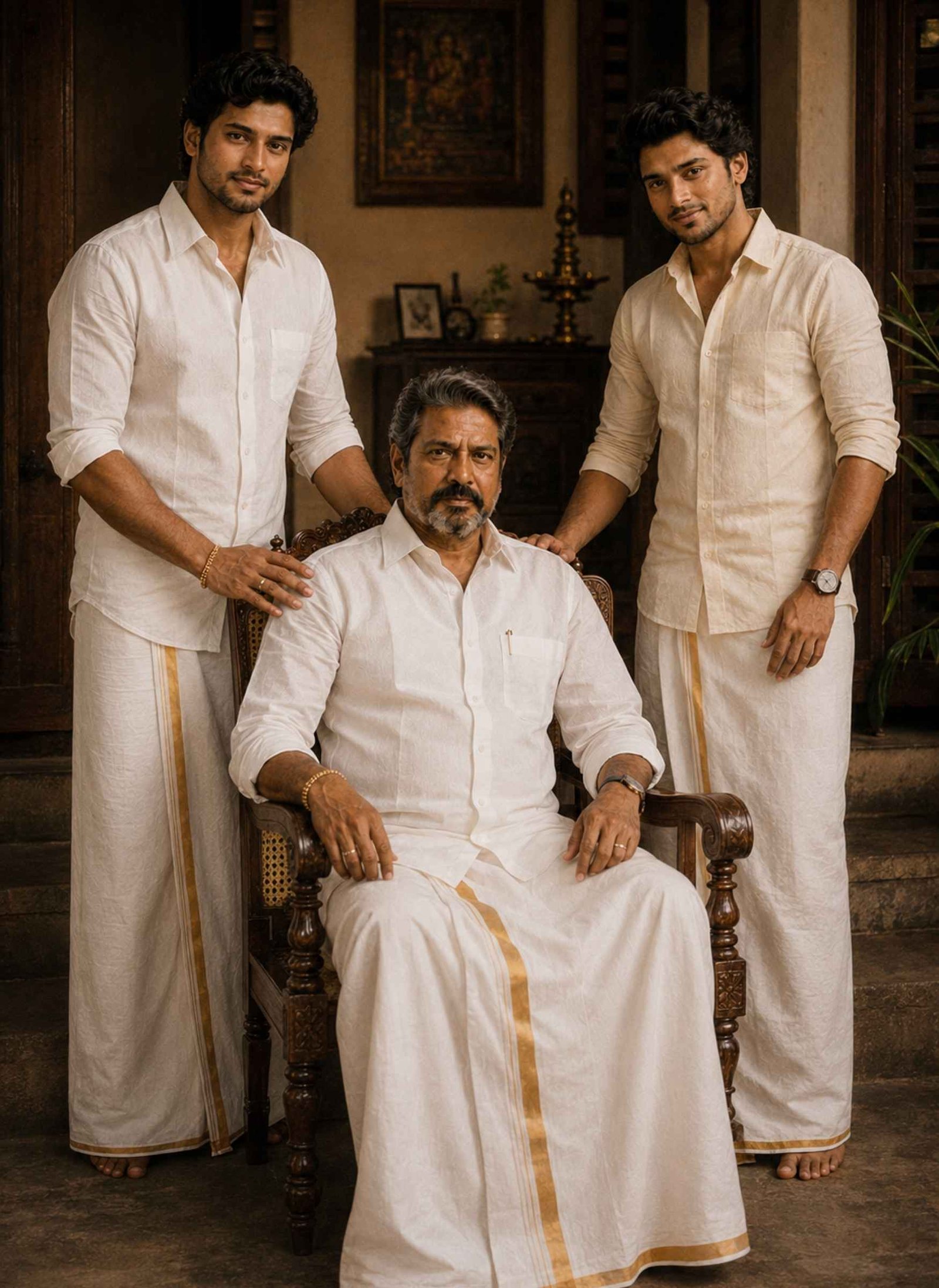 Cinematic Thevar Magan Prompt 1