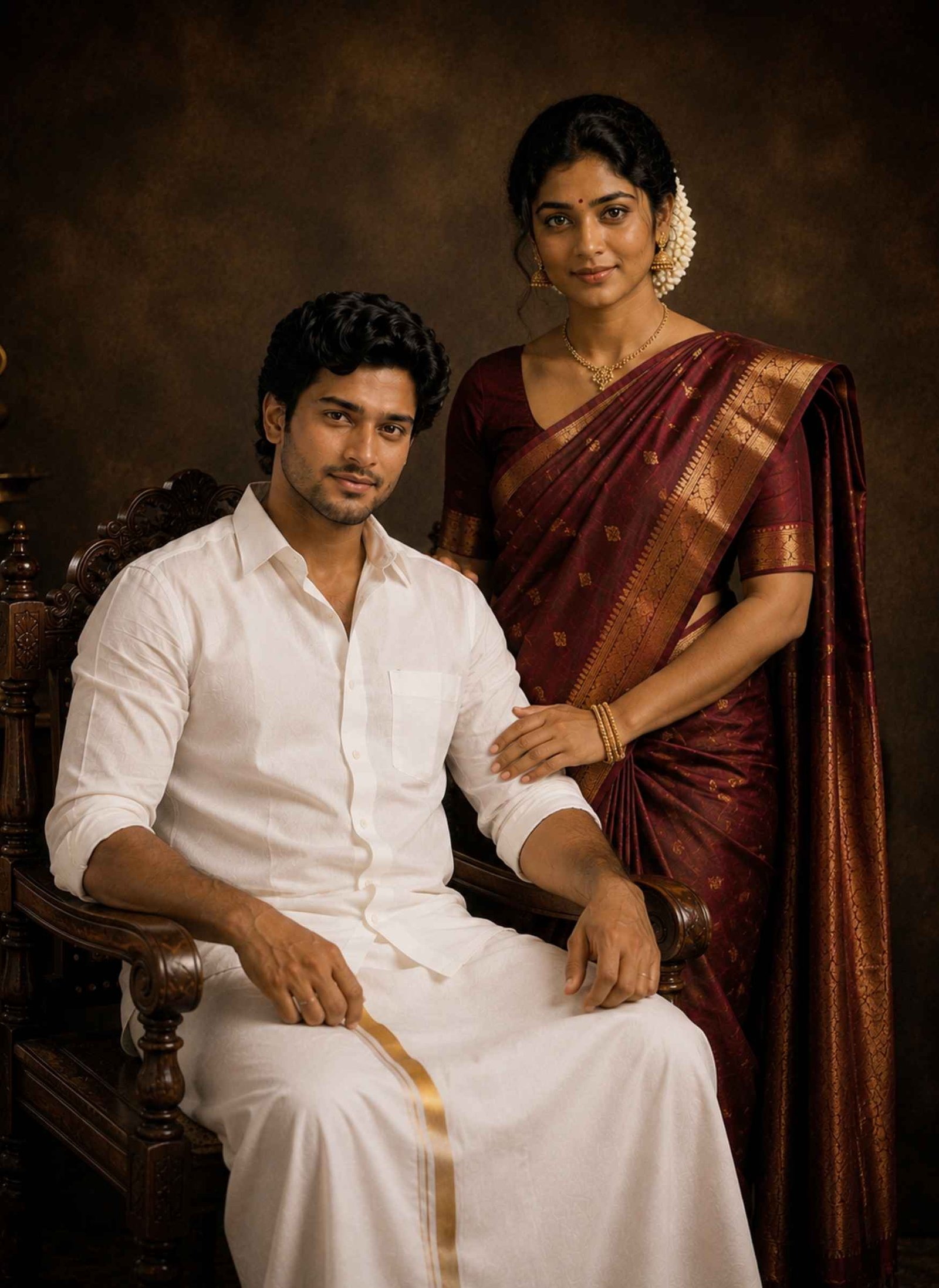 Thevar Magan Couple Prompt 1