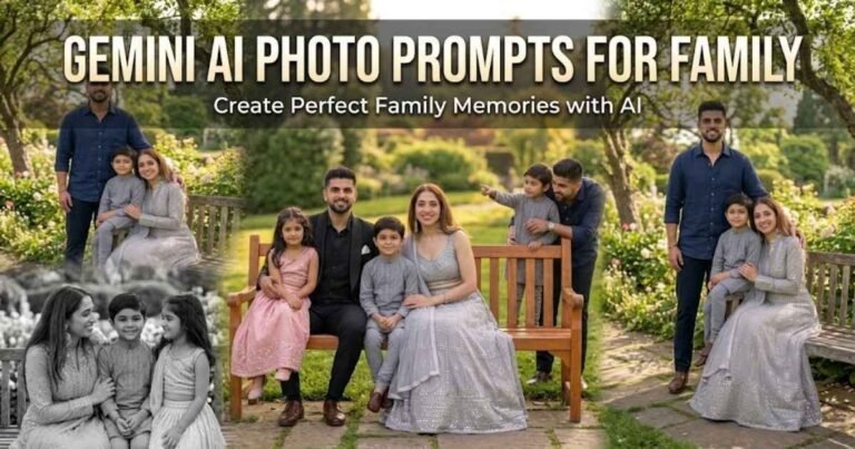 gemini ai poto prompts for family