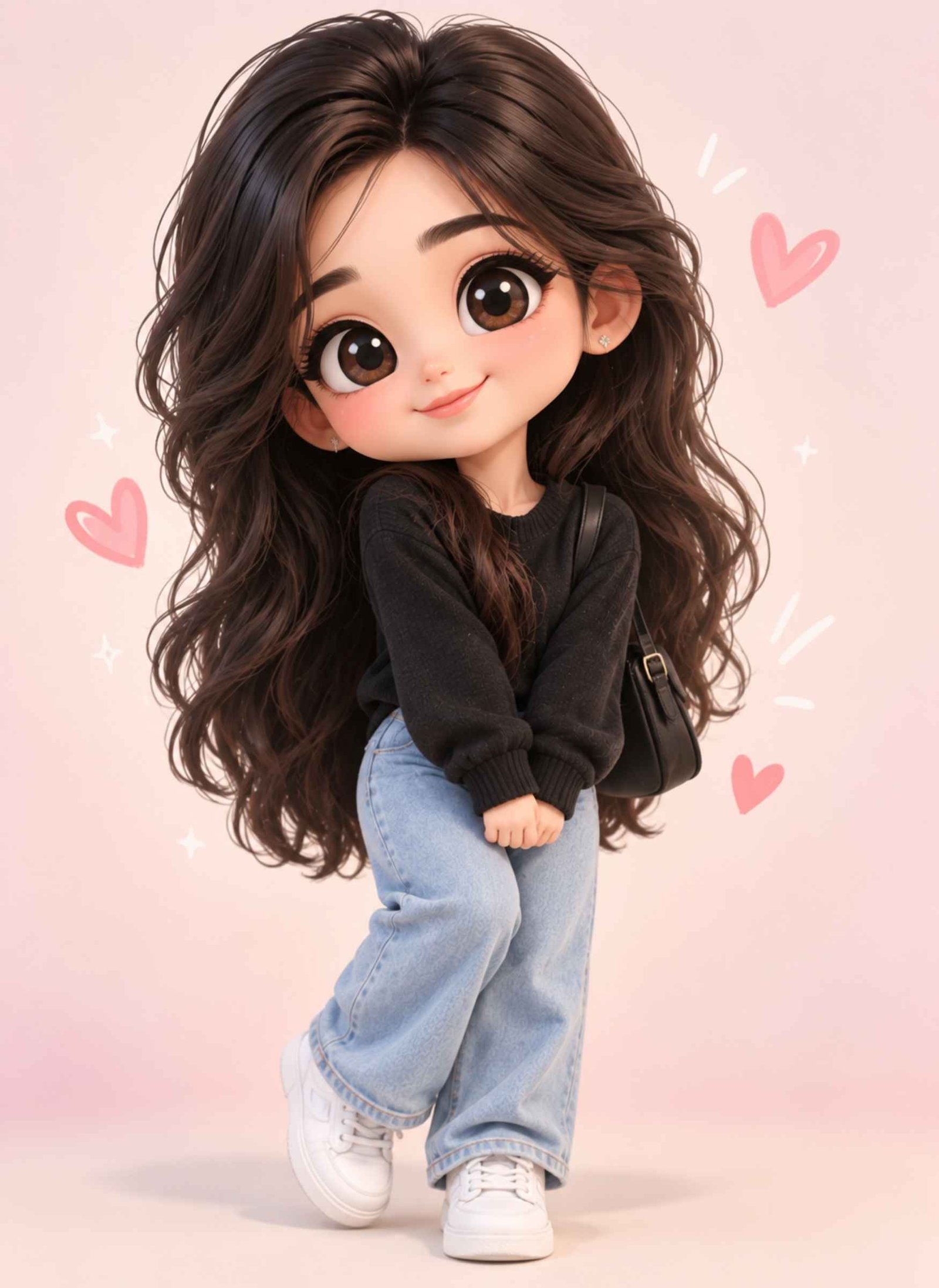 Full Chibi Cartoon Transformation
